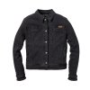 INDIAN MOTORCYCLE LANA BLACK DENIM JACKET, L