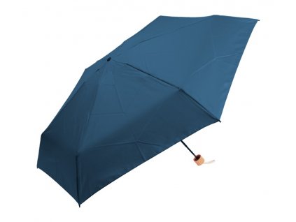 RPET manuálny mini dáždnik, Navy