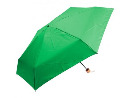 RPET manuálny mini dáždnik, Green