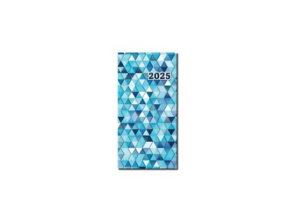 Vreckový mesačný diár PRINT 2025