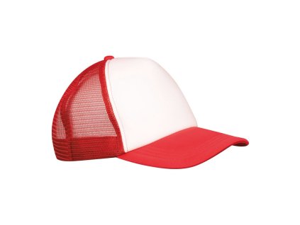5-panelová trucker šiltovka, Red