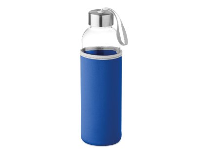Sklenená flaša v neopréne (500 ml), Royal blue