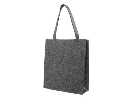 Plstená taška z RPET s klinom, Grey
