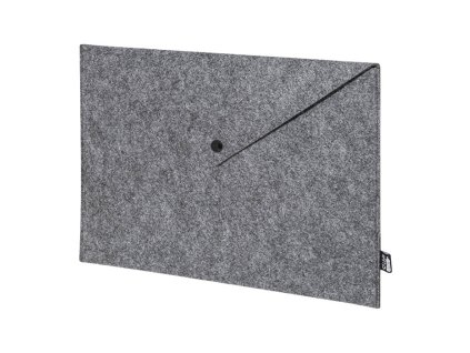 Taška na dokumenty z RPET plsti, Grey