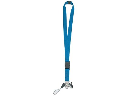 Šnúrka na krk s 3 odnímateľnými doplnkami, Blue