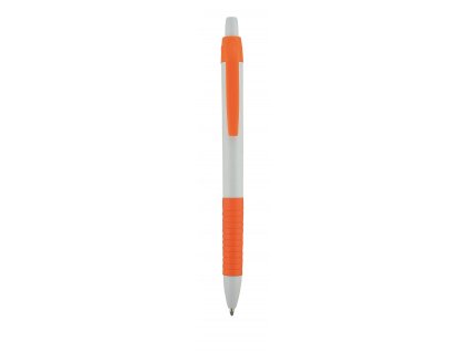 Guľôčkové pero (modrá náplň), white/orange