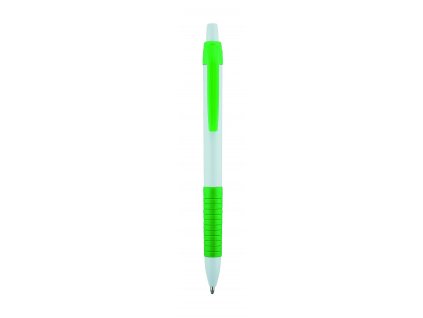 Guľôčkové pero (modrá náplň), white/green