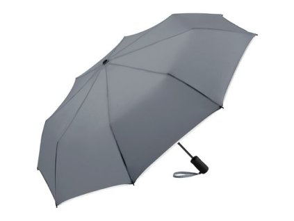 Automatický skladací dáždnik s reflexným lemovaním, priemer 100 cm, Grey