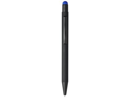Guľôčkové pero (čierna náplň), solid black,royal blue