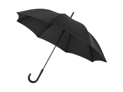 Vetruodolný dáždnik s automatickým otváraním, priemer 102 cm, solid black