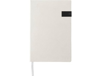 Zápisník A5 s USB, white
