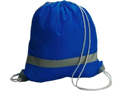 Reflexné vrecúško zo 190T polyesteru, cobalt blue