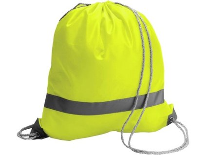 Reflexné vrecúško zo 190T polyesteru, Yellow