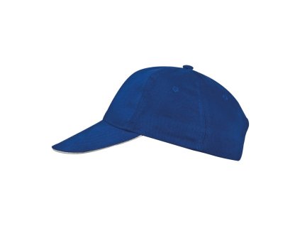 6-panelová šiltovka, Blue