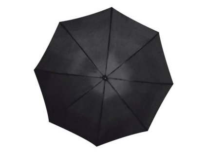 Vetruodolný manuálny dáždnik, priemer 133 cm, Black