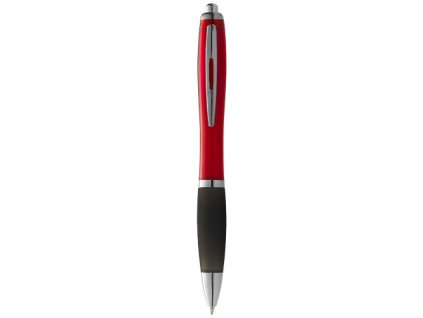 Guľôčkové pero (čierna náplň), Red,solid black