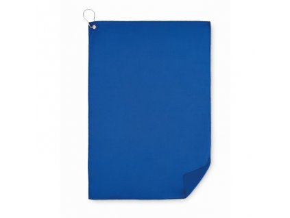 Golfový RPET uterák s háčikom, Blue