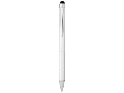 Glôčkové pero a stylus (modrá náplň), Silver