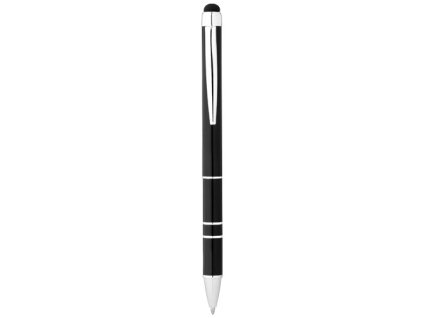 Glôčkové pero a stylus (modrá náplň), solid black