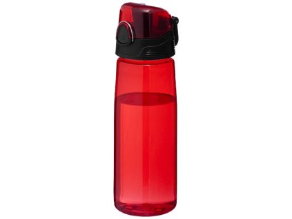 Športová fľaša (700 ml), Transparent red