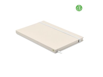 Recyklovaný zápisník A5, white