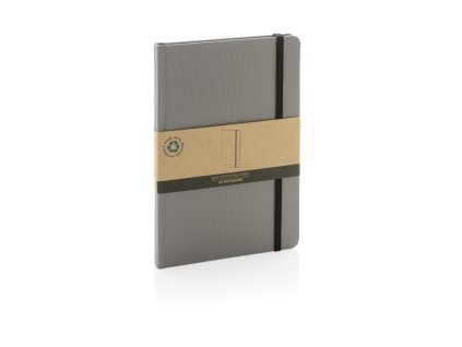 Zápisník A5 z GRS RPET, grey/black