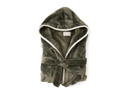 Luxusný župan VINGA Louis, Green, L/XL