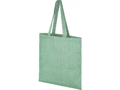 Taška z recyklovanej bavlny 150 g/m2, heather green