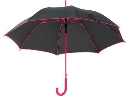 Dáždnik s plastovou rúčkou, priemer 103 cm, Pink