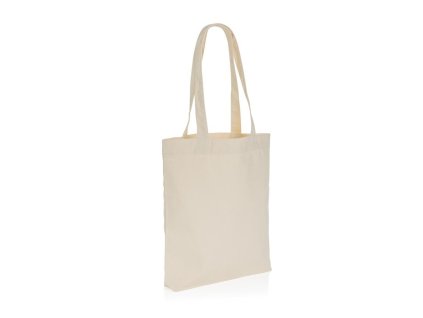 Nefarbená taška Impact z recyklovaného plátna (285 g/m2), Off white