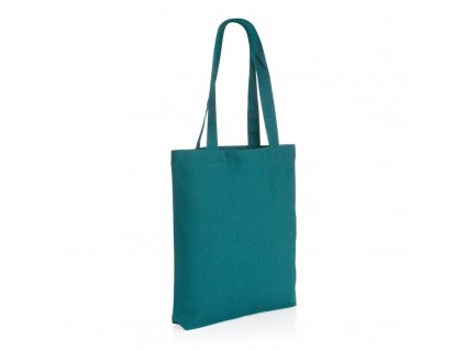 Taška Impact z recyklovaného plátna (285 g/m2), verdigris