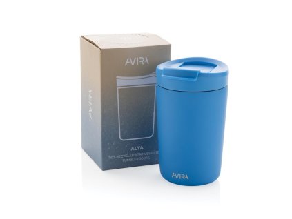 Termohrnček 300ml z RCS recyklovanej ocele, Blue