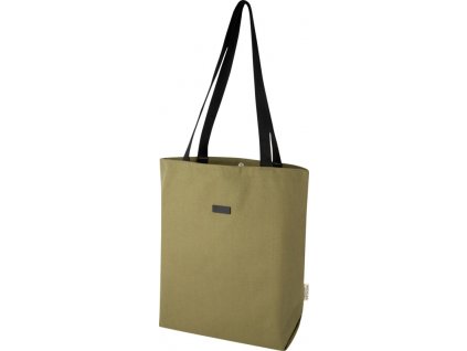 Príručná taška z recyklovaného plátna GRS, Olive