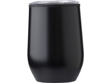 Nerezový cestovný hrnček (300 ml), Black