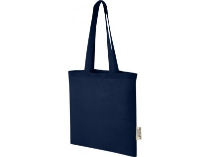 Taška Madras z GRS recyklovanej bavlny (140 g/m2), Navy