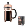 French press 1000 ml, Copper