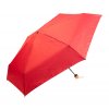 RPET manuálny mini dáždnik, Red