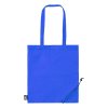 Skladacia RPET nákupná taška, Blue