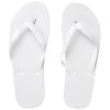 Plážové žabky L, white