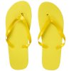 Plážové žabky L, Yellow
