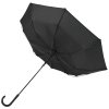 Vetruodolný dáždnik s automatickým otváraním, priemer 102 cm, solid black