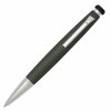 Guľôčkové pero (čierna náplň), Dark Green,Silver