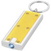 Kľúčenka s LED svetlom, Yellow,Silver