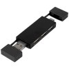 Duálny rozbočovač USB 2.0, Black