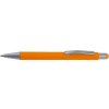 Pogumované pero so stylusom, Orange