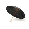 Manuálny dáždnik s bambusovou rúčkou, Black