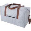 Filcová cestovná taška RPET, light grey