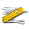 CLASSIC SD Transparent, vreckový nôž, Yellow