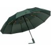 Automatický vetruodolný dáždnik, dark green