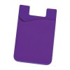 Silikónový obal na kartu, violet